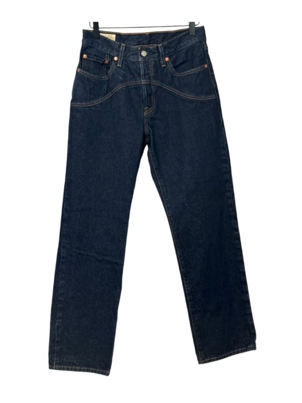 Levi's Women's 501 90s Western Jeans Button Fly Dark Indigo Classic Size W27xL30 - Picture 14 of 15